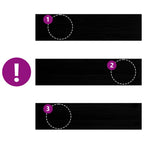 Davanzale in Legno Massello Rovere 100x30x2 cm Marrone-nero - Set 2 pz
