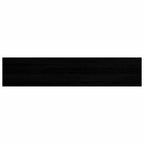 Davanzale in legno massello rovere 120x30x2 cm - Set 2 pz - Marrone-nero