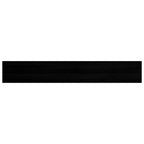 Davanzali 2 pz Marrone-nero 160x30x2 cm Legno Massello Rovere