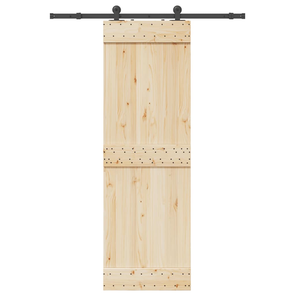 Kit di Binari per Porte Scorrevoli 152,5 cm Acciaio Nero