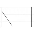 Palo per recinzione interrato in acciaio zincato 26 pezzi grigio 3,2 x 210 cm