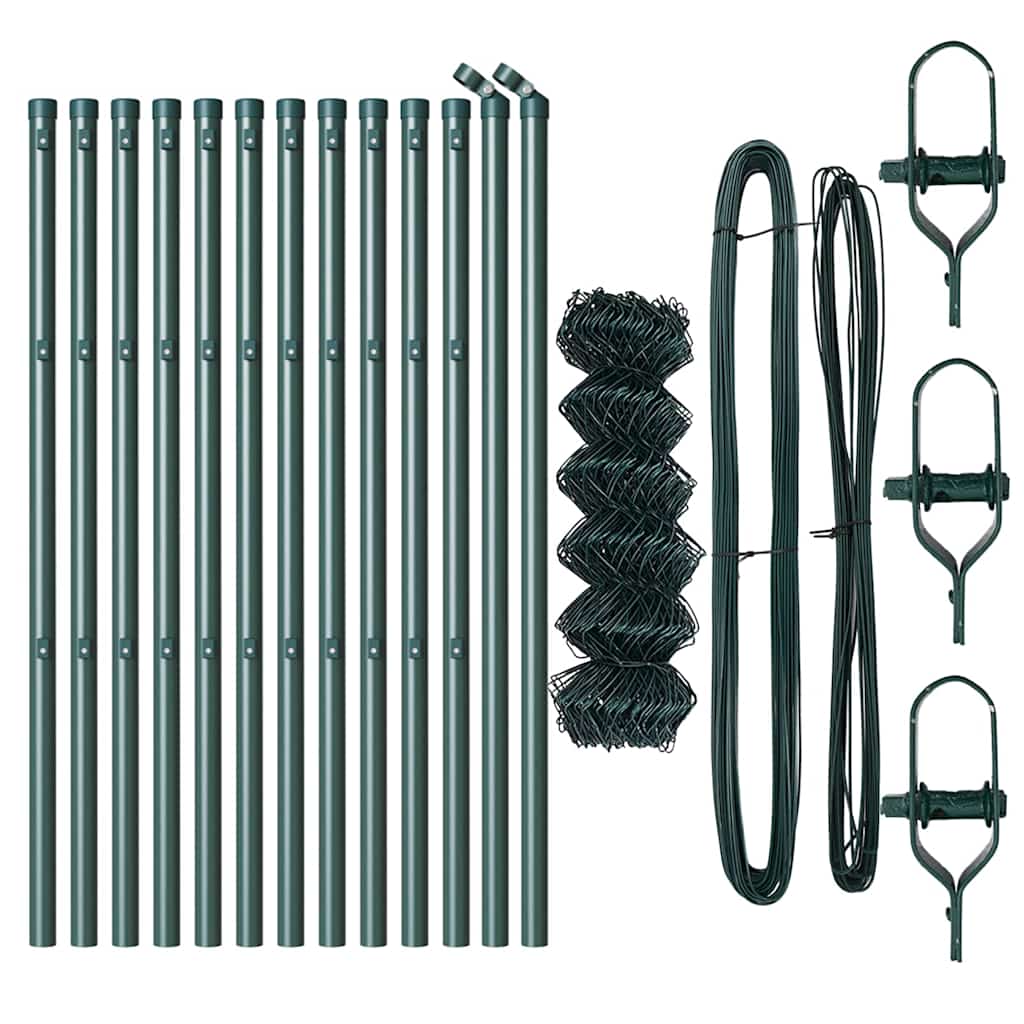 Recinzione metallica saldata per fissaggio a terra 25 x 0,4 m