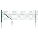 Recinzione in rete saldata con punte 10 x 0,4 m