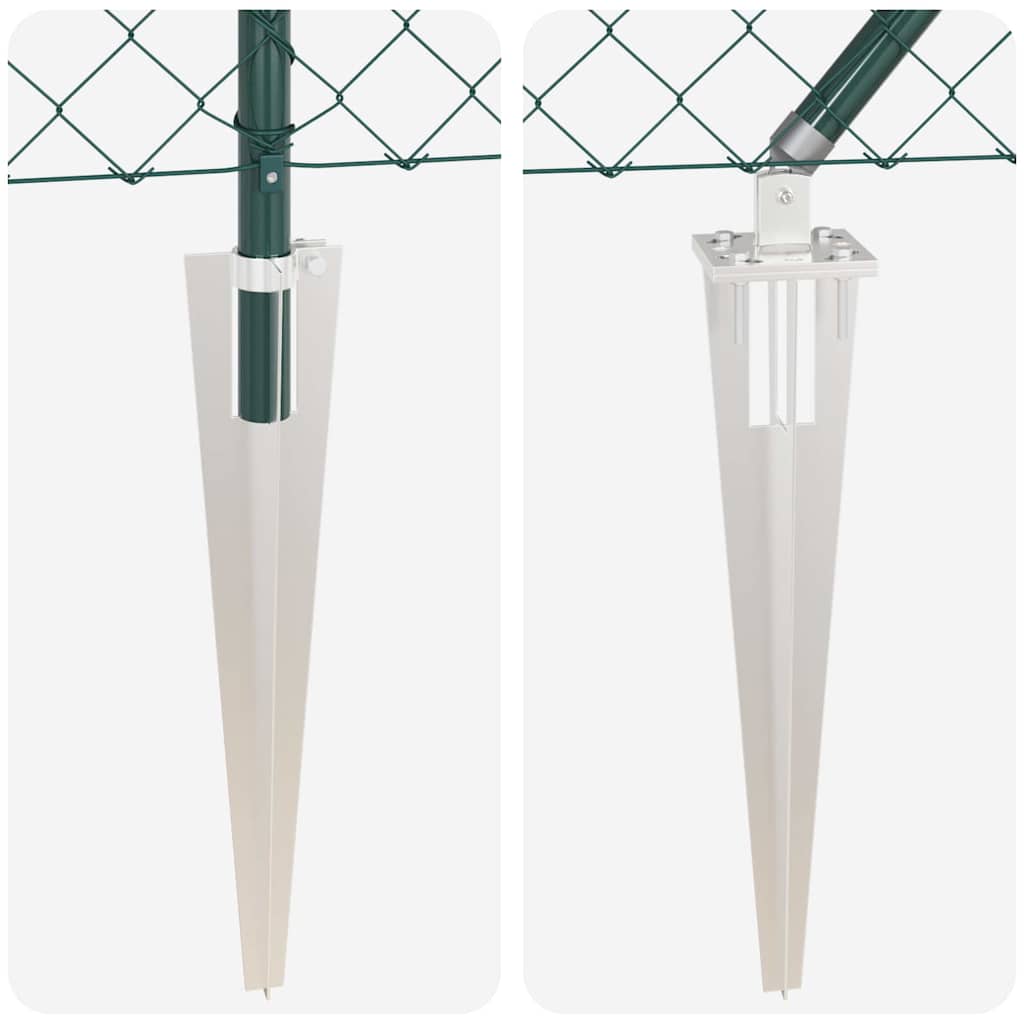 Recinzione in rete saldata con punte 10 x 0,8 m (L x H)