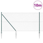 Recinzione in rete saldata con punte 10 x 1,2 m