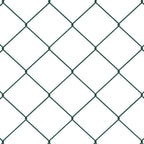 Recinzione in rete saldata 10 x 1,5 m con pali in acciaio rivestito PVC