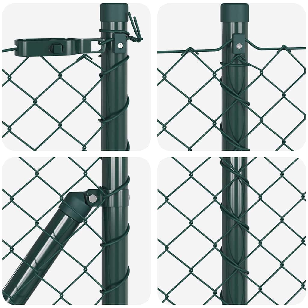 Recinzione in rete saldata con punte 25 x 0,4 m (L x H)