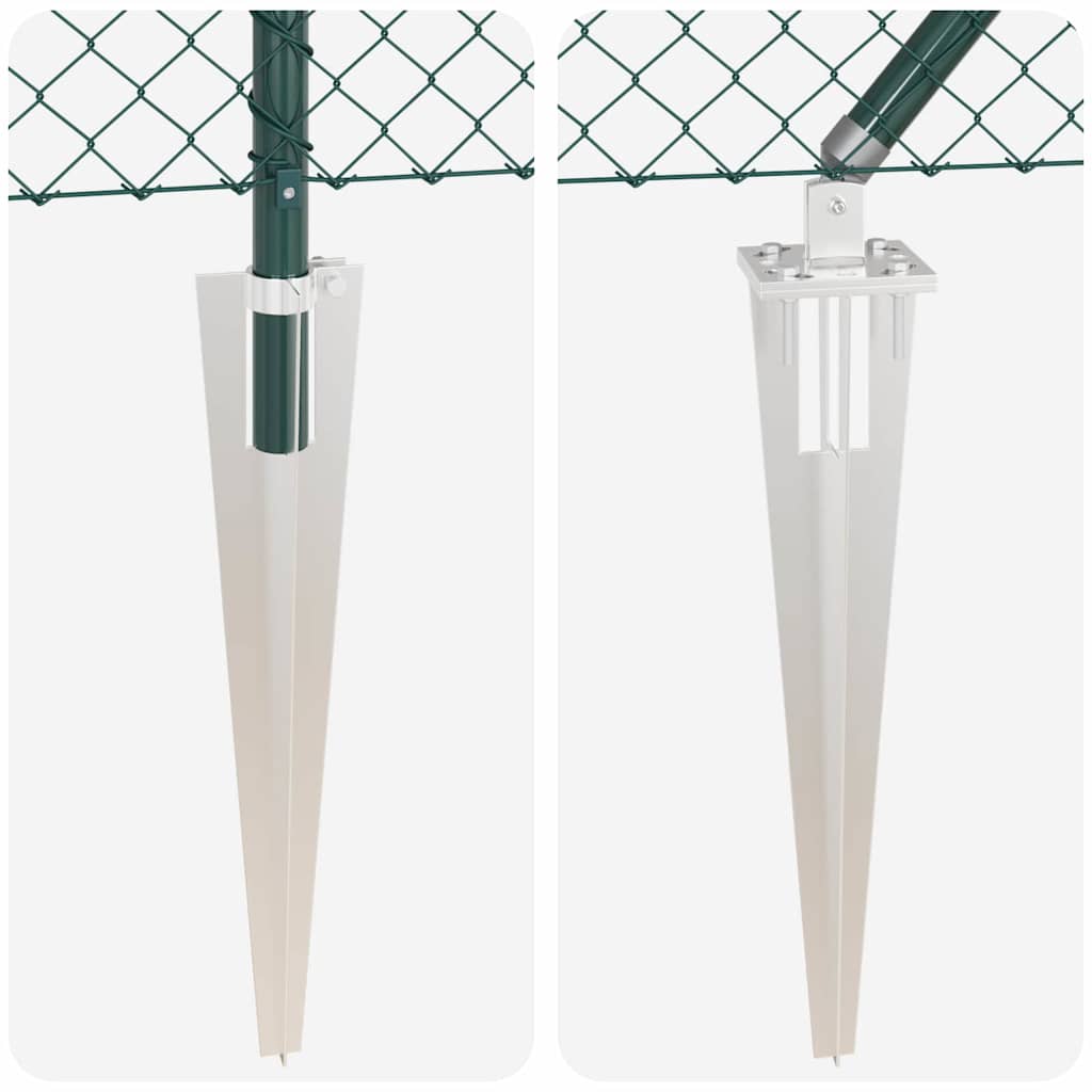 Recinzione in rete saldata con punte 25 x 0,4 m (L x H)