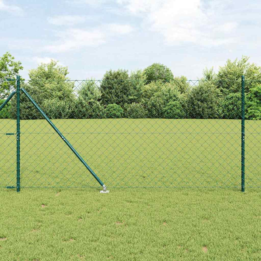 Recinzione in rete saldata con punte 25 x 1,2 m