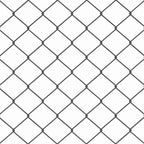Recinzione in rete saldata 10 x 0,6 m con pali in acciaio rivestito PVC