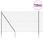 Recinzione in rete saldata con punte 10 x 1,5 m