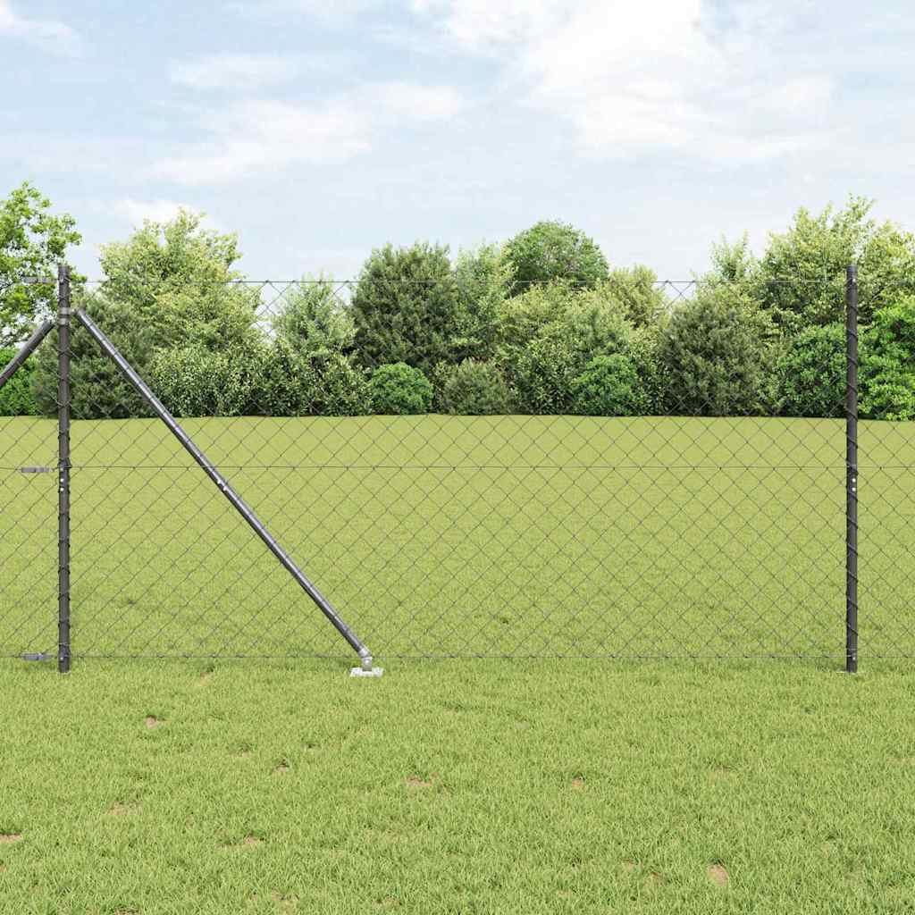 Recinzione in rete saldata con punte 10 x 1,2 m