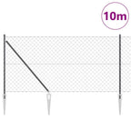 Recinzione in rete saldata con punte 10 x 1,4 m