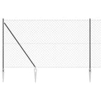 Recinzione in rete saldata con punte 10 x 1,6 m