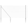Recinzione in rete saldata con punte 10 x 1 m (L x H)
