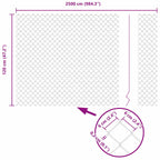 Recinzione in rete saldata con punte 25 x 1,2 m
