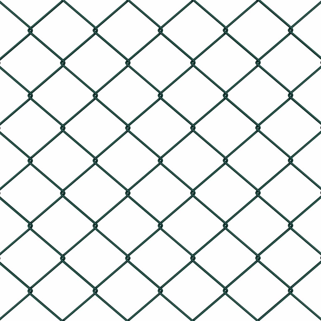 Recinzione Metallica Saldato con Base in Cemento 10 x 1,5 m