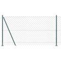 Recinzione Metallica Saldata in Acciaio con Base in Cemento 10x1,2 m