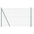 Recinzione Metallica Saldato con Base in Cemento 10x1,5 m