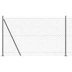 Recinzione Metallica Saldato con Base in Cemento 10 x 1,4 m