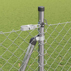 Recinzione Metallica Saldato con Base in Cemento 10x1,6 m