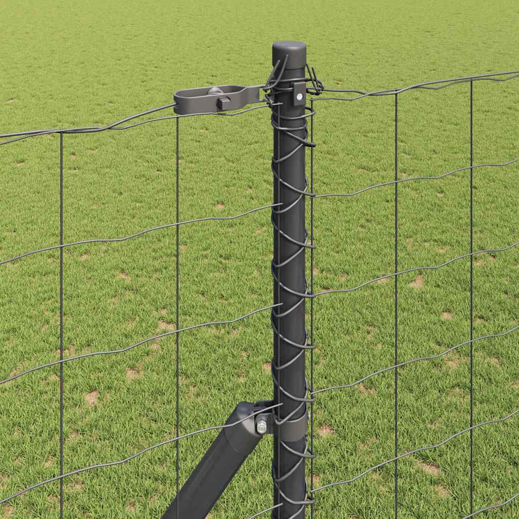Recinzione metallica saldata 10 x 1,5 m con fissaggio a terra