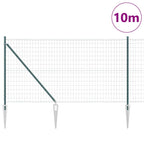 Recinzione in rete saldata con punte 10 x 1 m (L x H)