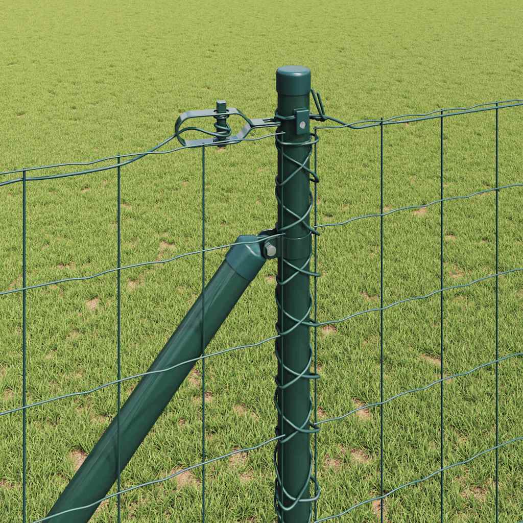 Recinzione in rete saldata con punte 10 x 1 m (L x H)