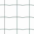 Recinzione in rete saldata zincata 25 x 0,8 m con punte di ancoraggio