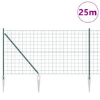 Recinzione in rete saldata con punte 25 x 1 m (L x H)