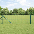 Recinzione in rete saldata 50 x 0,6 m - Acciaio rivestito PVC verde