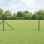 Recinzione in rete saldata 50 x 0,4 m - Acciaio rivestito PVC verde