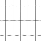 Recinzione in rete saldata 10 x 0,8 m - Acciaio rivestito PVC grigio