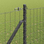 Recinzione in rete saldata zincata 10 x 1,6 m con punte