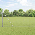 Recinzione in rete saldata zincata 10 x 1,6 m con punte