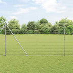 Recinzione in rete saldata zincata 10 x 1,5 m con punte