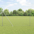 Recinzione in rete saldata zincata 10 x 1,6 m con punte