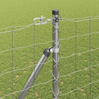 Recinzione in rete saldata zincata 10 x 1,6 m con punte