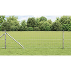 Recinzione in rete saldata zincata 50 x 0,6 m con punte