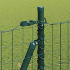 Recinzione Metallica Saldato con Base in Cemento 10 x 1,6 m