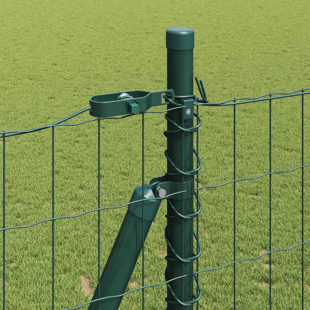Recinzione Metallica Saldato con Base in Cemento 10 x 1,6 m