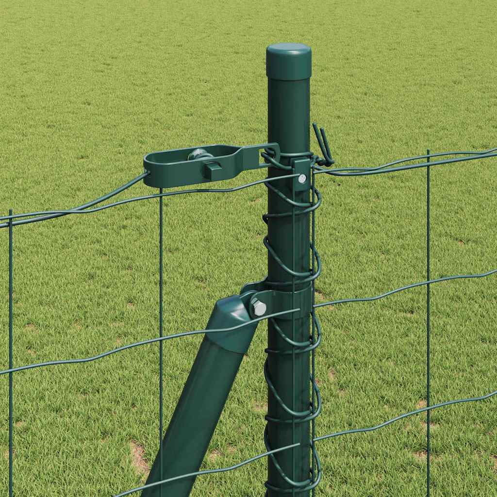 Recinzione Metallica Saldato con Base in Cemento 10 x 1,6 m