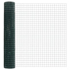 Recinzione Metallica Saldato con Base in Cemento 25 x 1,2 m