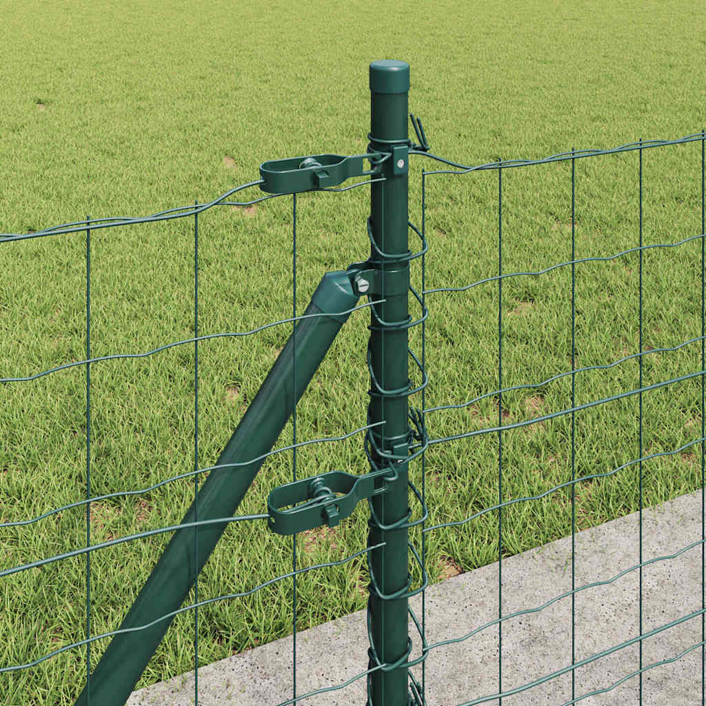 Recinzione Metallica Saldato con Base in Cemento 50 x 0,4 m
