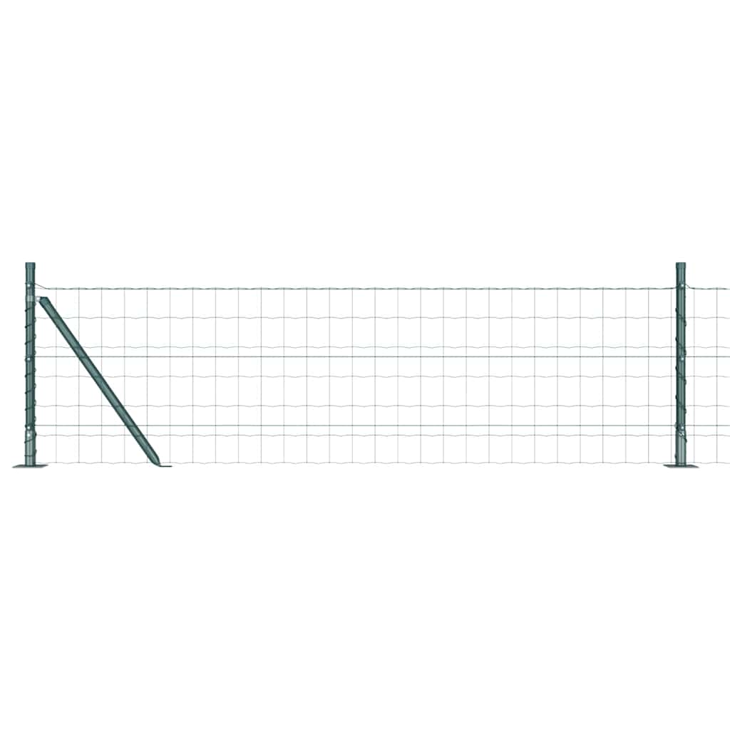 Recinzione Metallica Saldato con Base in Cemento 50 x 0,6 m