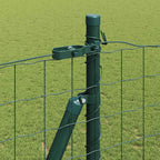 Recinzione Metallica Saldato con Base in Cemento 10 x 1,5 m