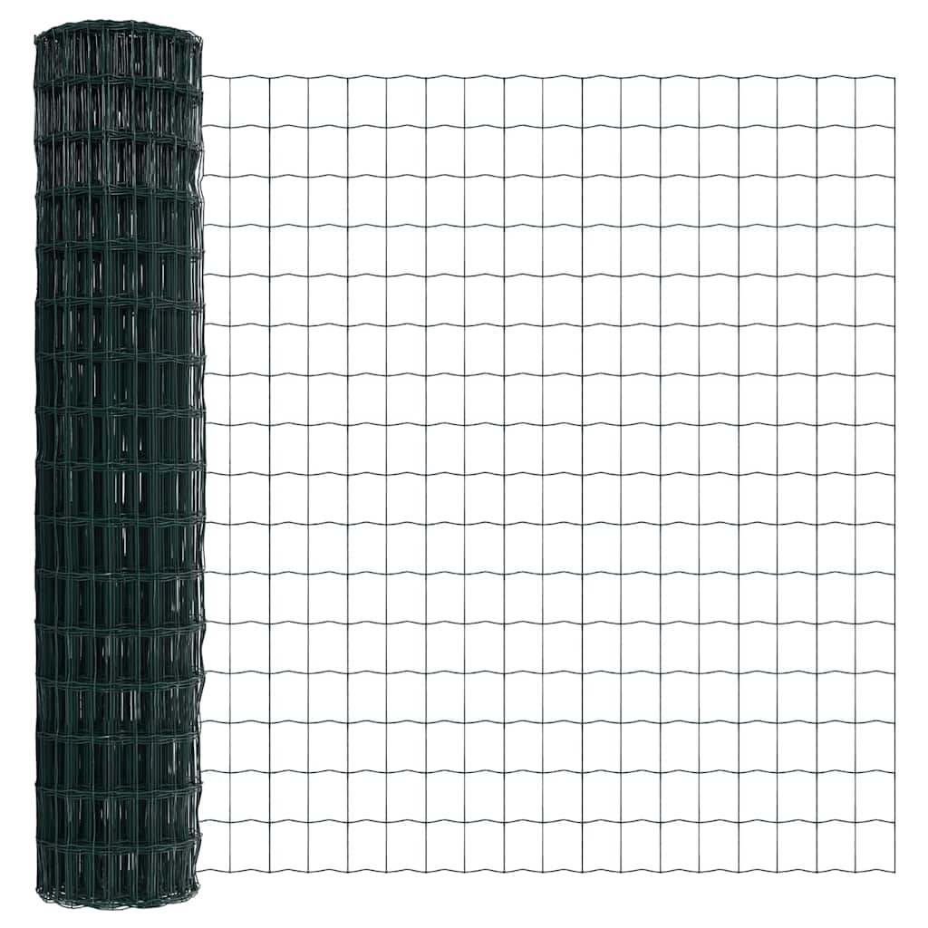 Recinzione Metallica Saldato con Base in Cemento 10 x 1,6 m