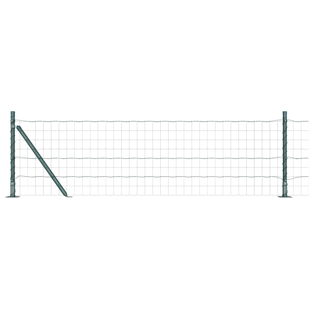 Recinzione Metallica Saldato con Base in Cemento 50 x 0,4 m