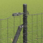 Recinzione Metallica Saldato con Base in Cemento 10 x 1,6 m