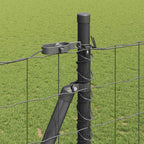 Recinzione Metallica Saldato con Base in Cemento 10 x 1,6 m